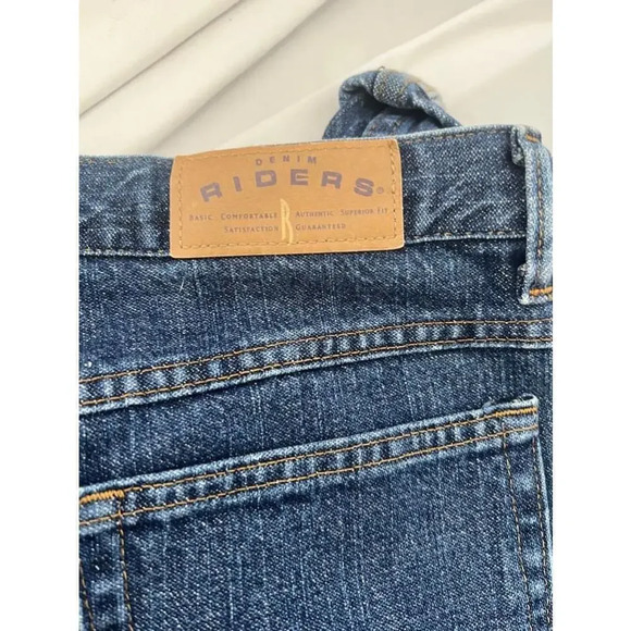 Vintage denim Riders Blue‎ cropped Jeans Size 6 - Picture 4 of 6
